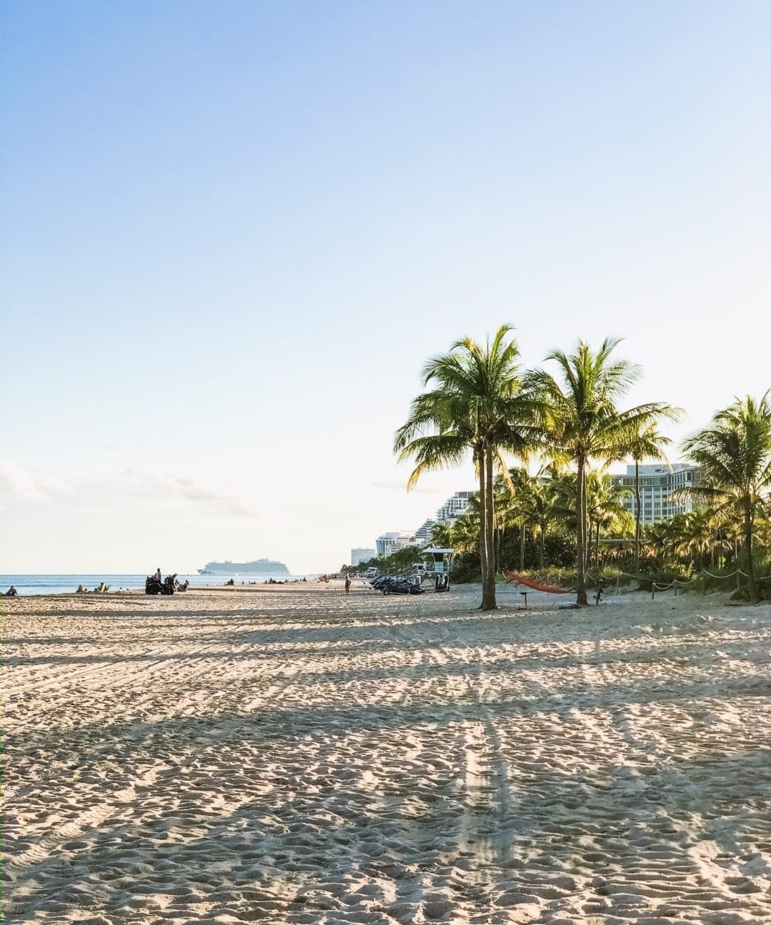 A beach in Fort Lauderdale