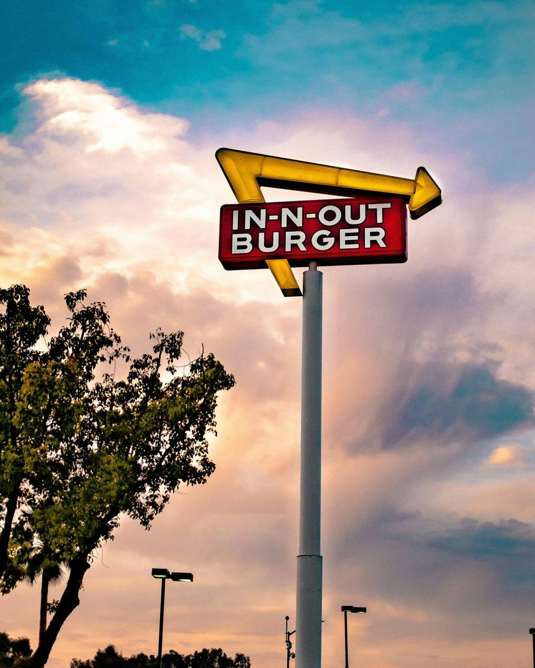 IN-N-OUT Burger sign