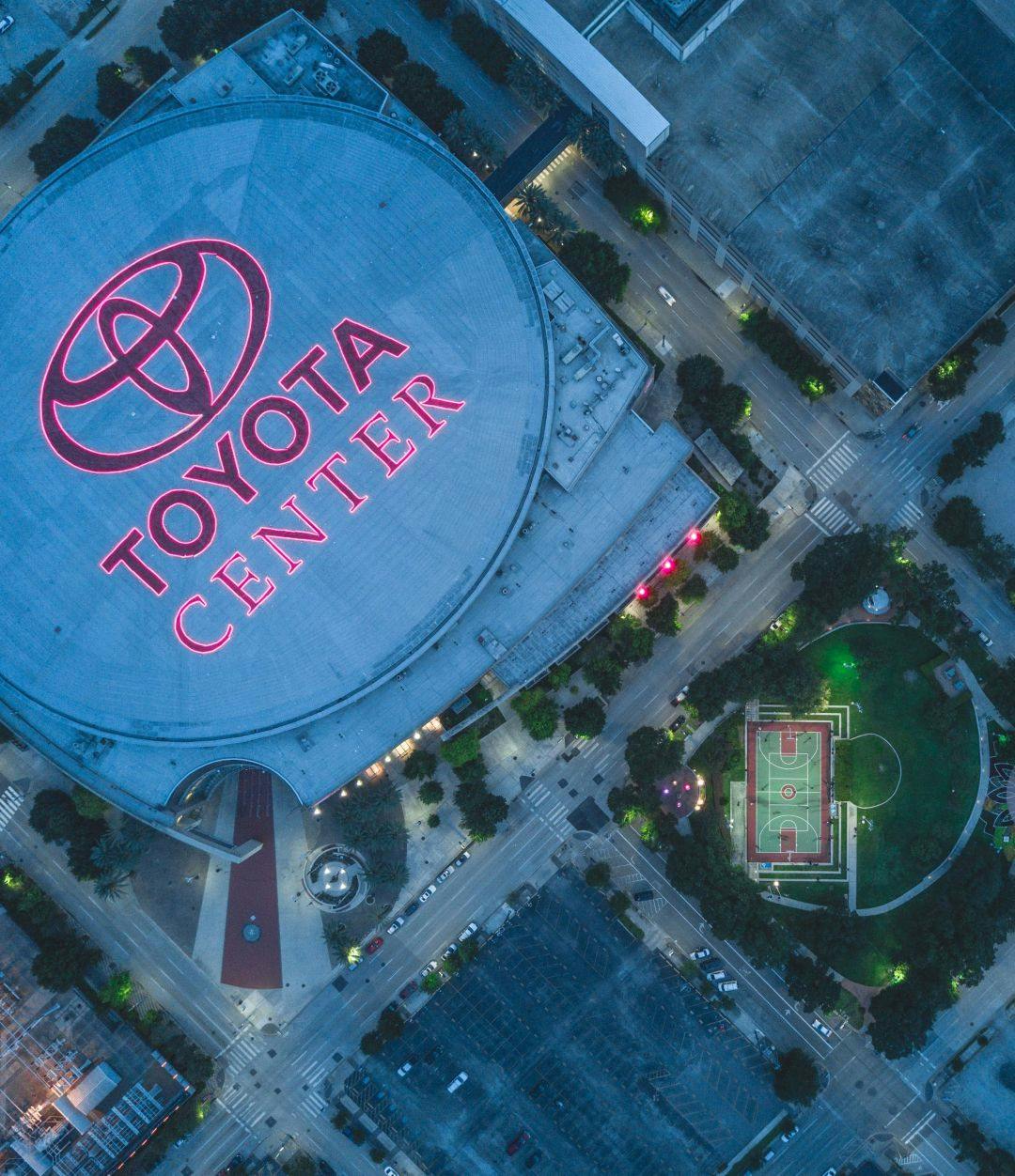 The Toyota center stadium in Houston