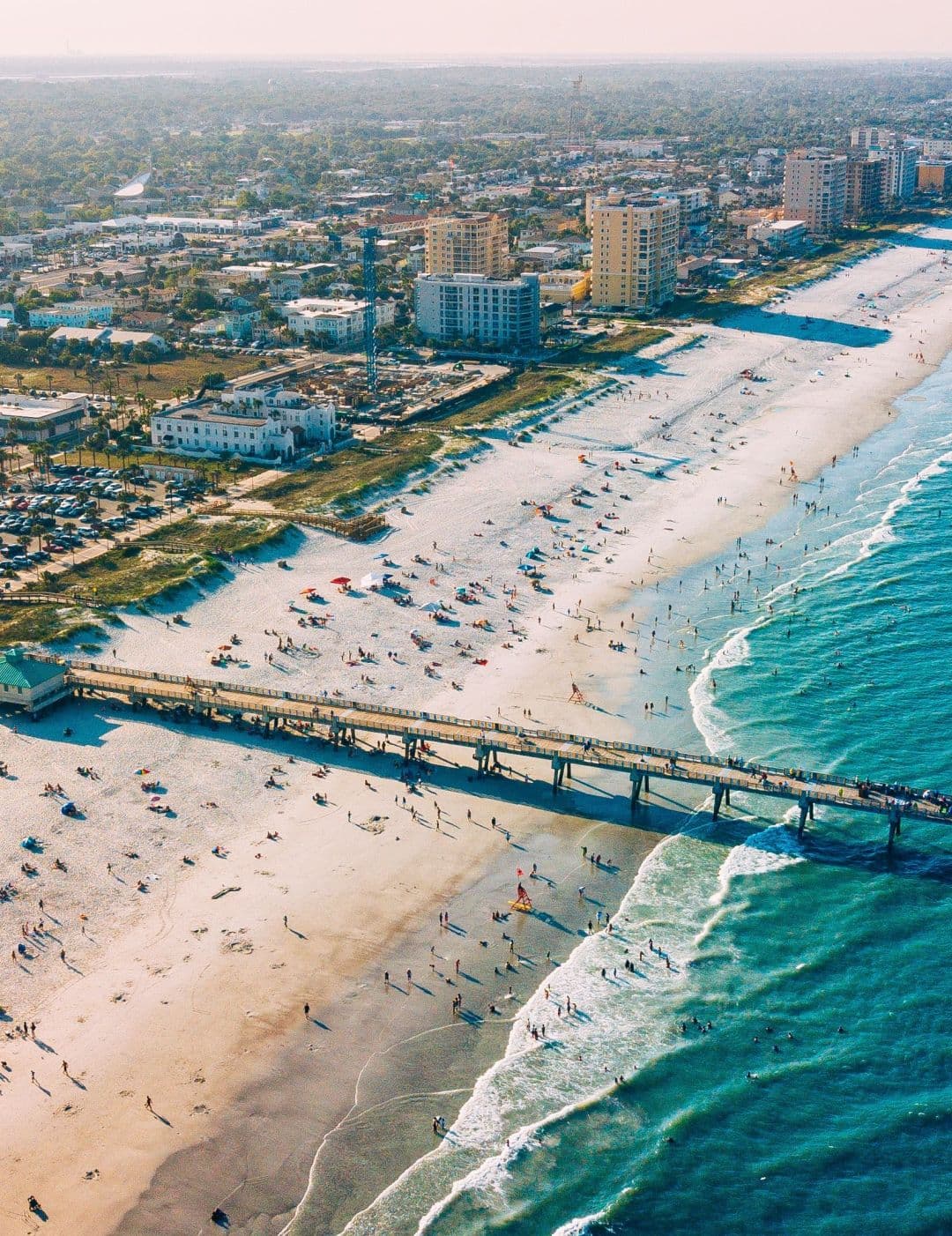 The Florida coast in Jacksonville