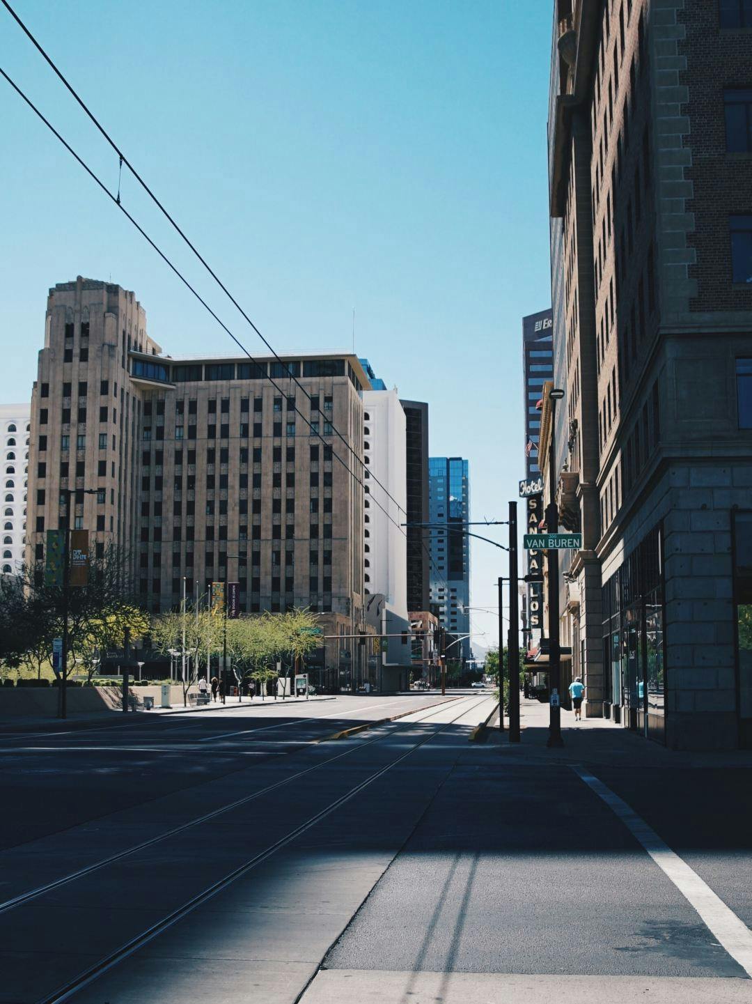 Street in downtown Phoenix