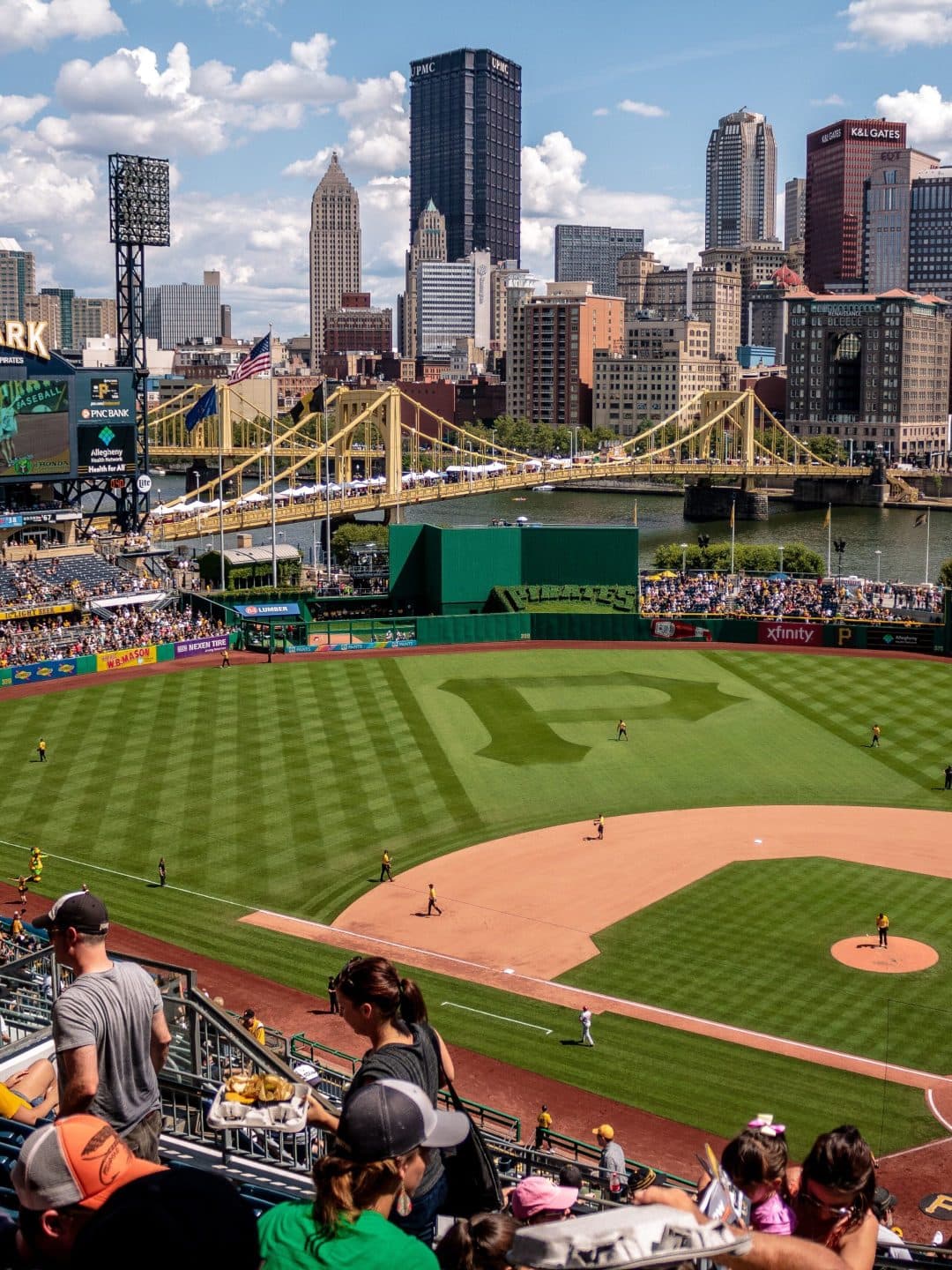 Baseball field in Pittsburgh