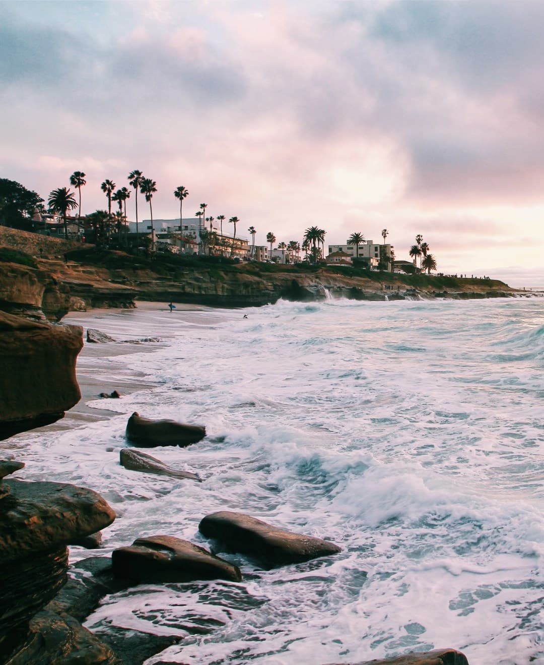 The coast at San Diego