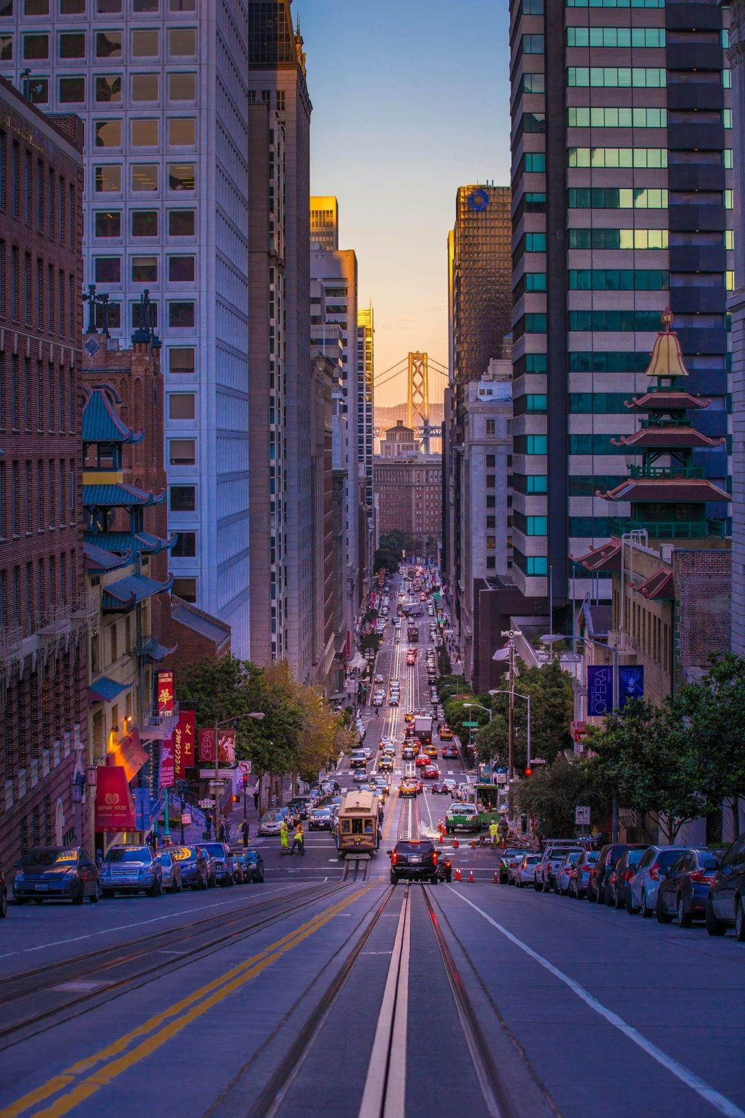 A shot of downtown San Francisco