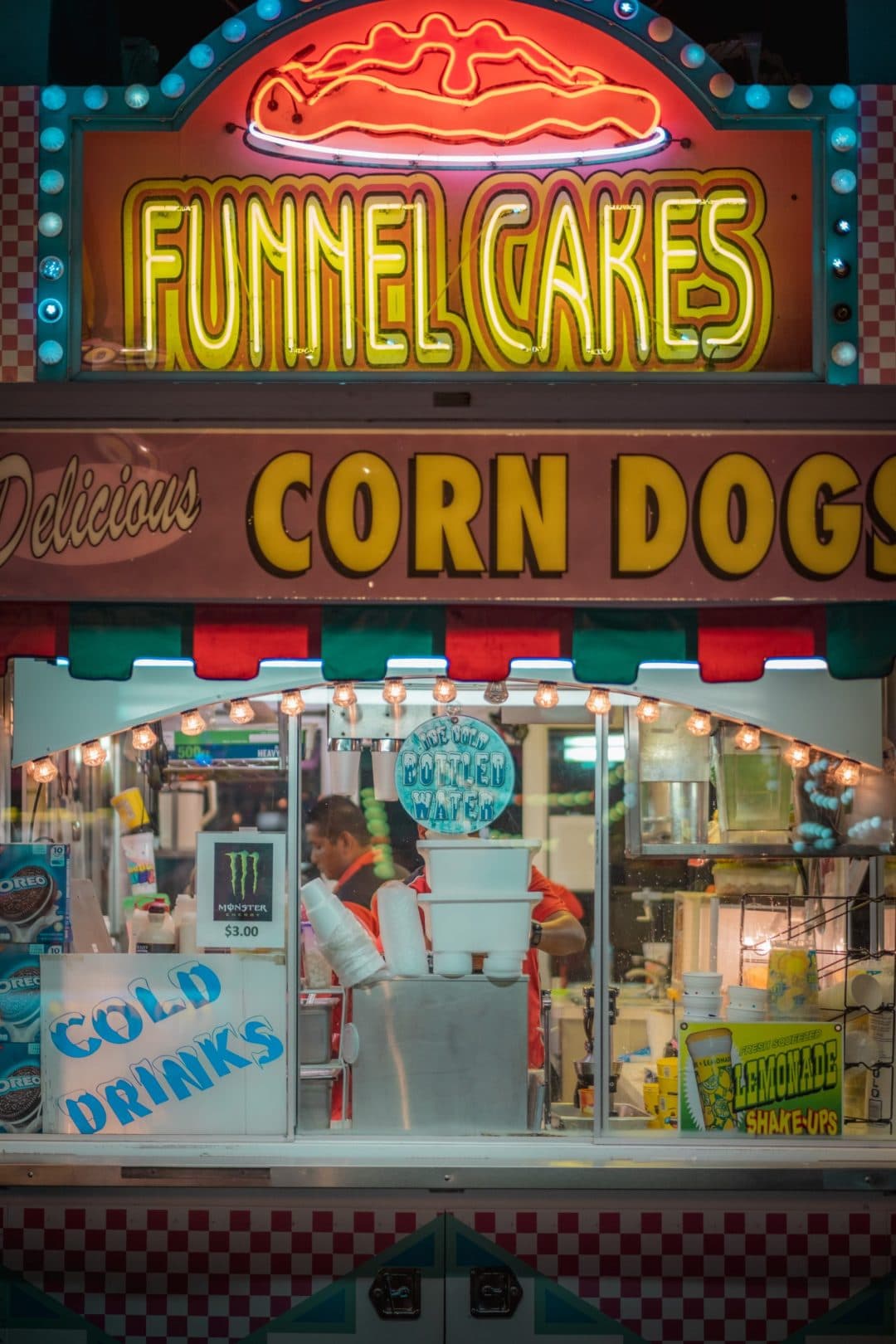 A food vendor in Springfield