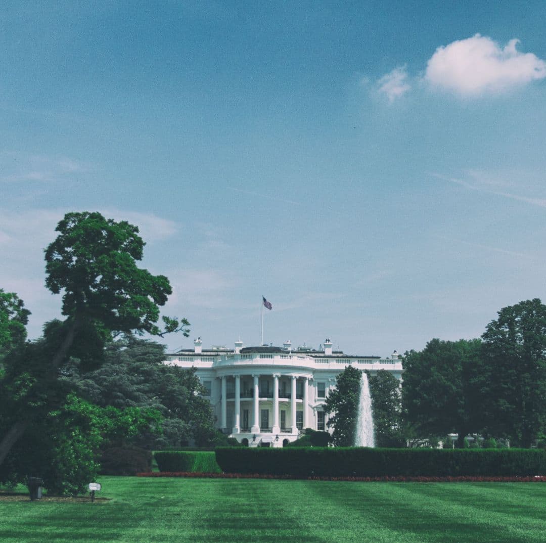 The White House in Washington DC