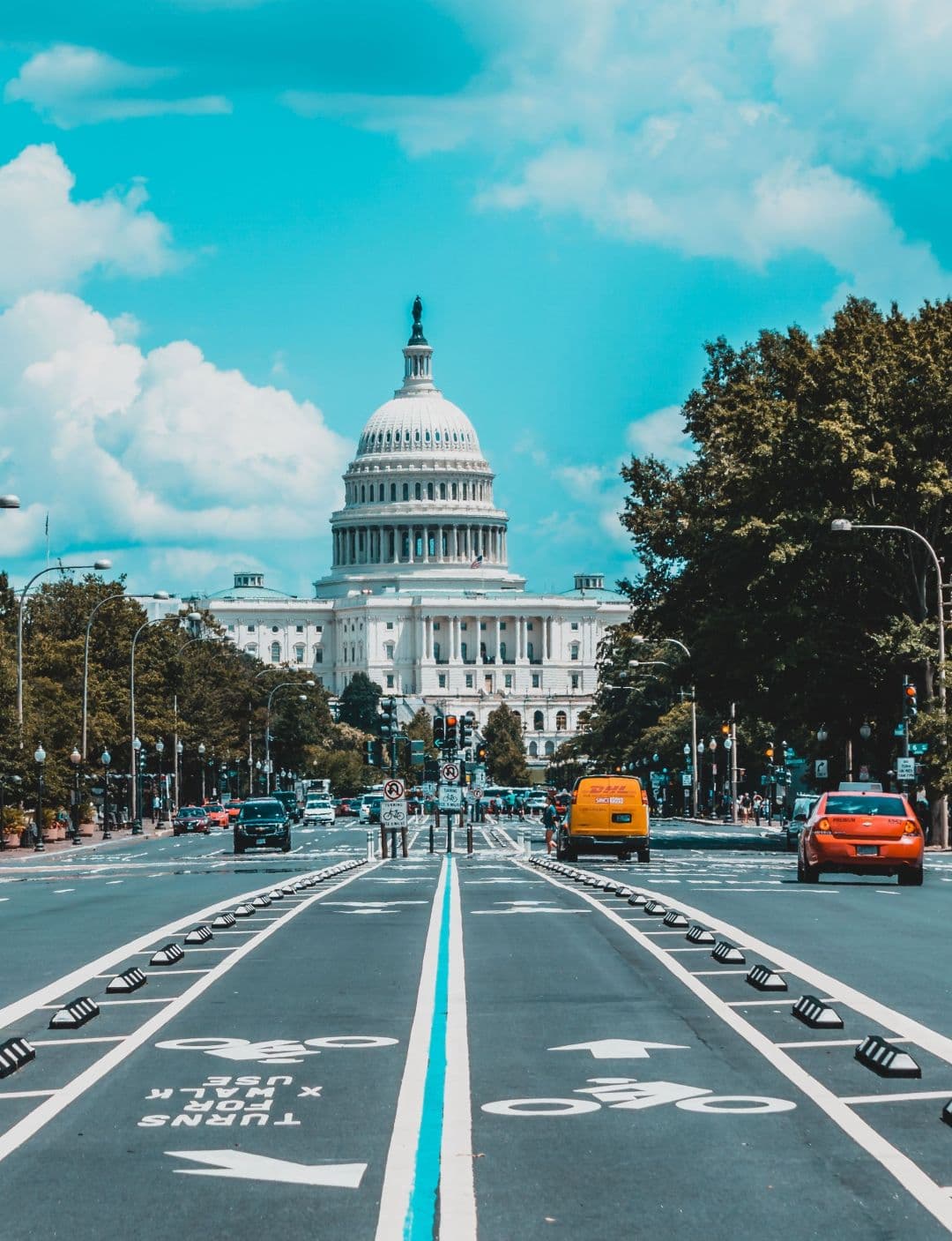 The capital building in Washington DC