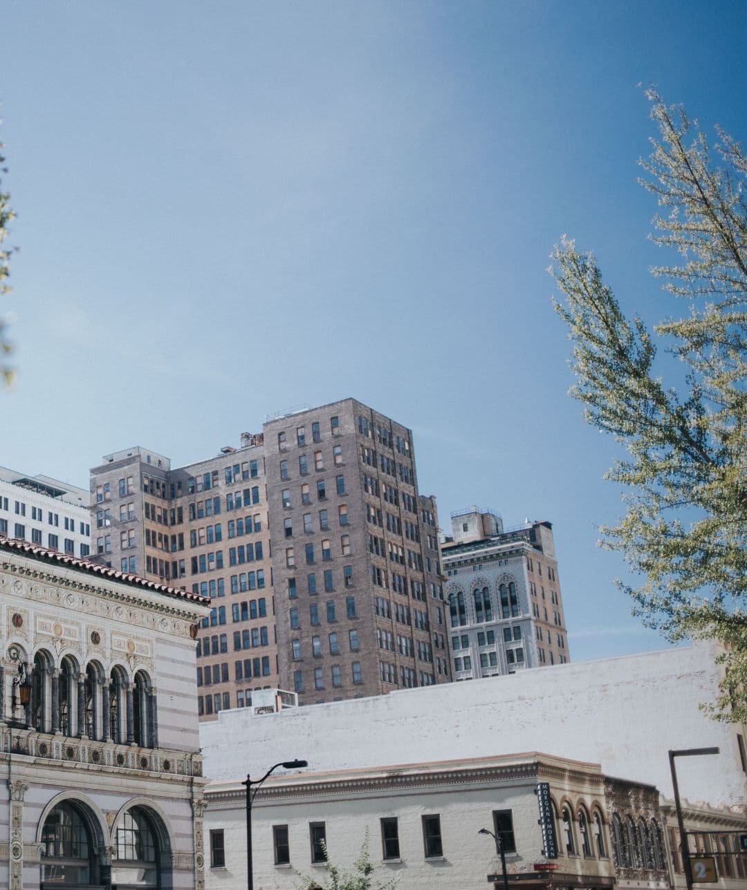 A bulding in downtown Birmingham