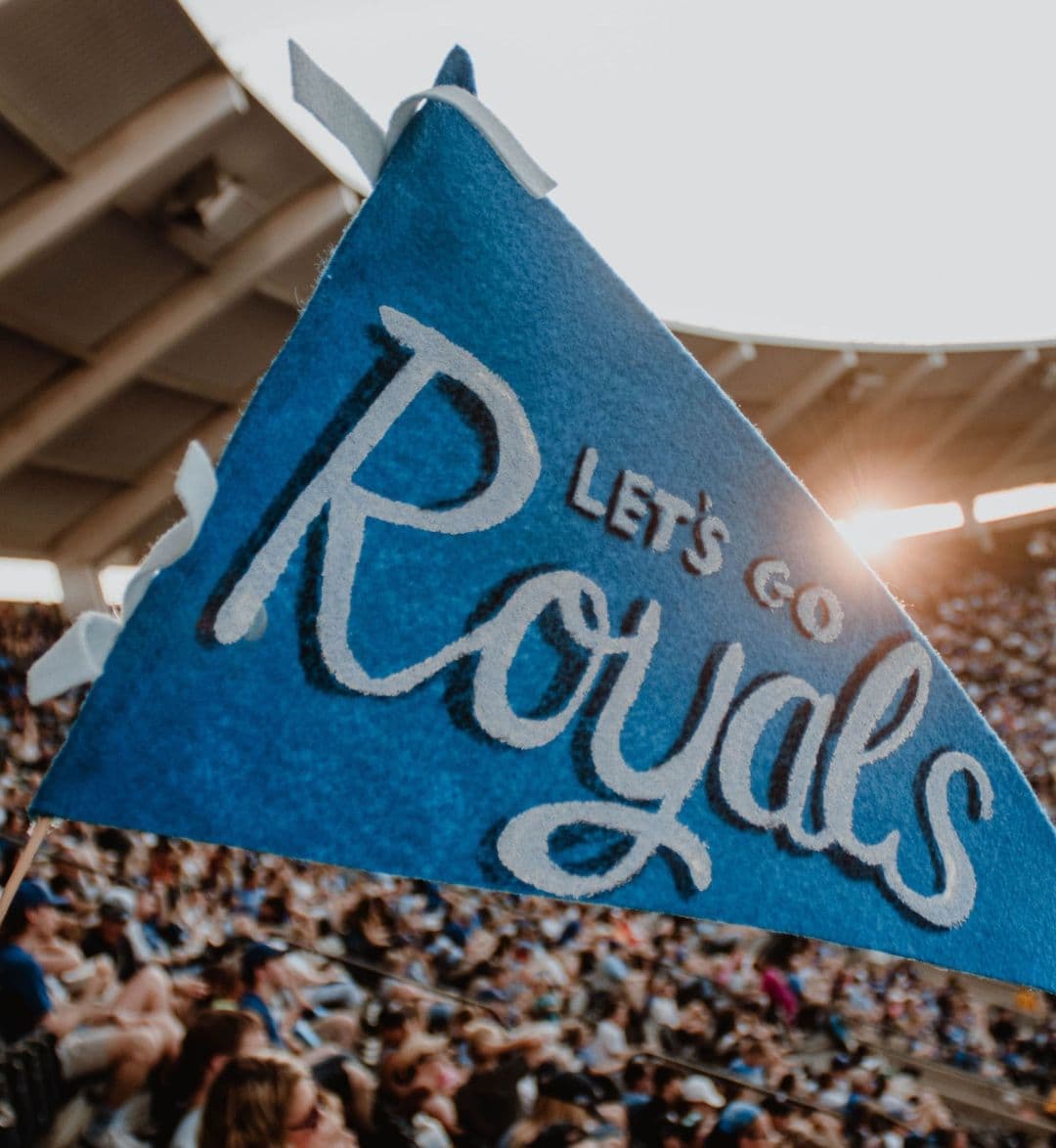 Lets go Royals flag